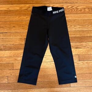 Nike Pro, black, size small